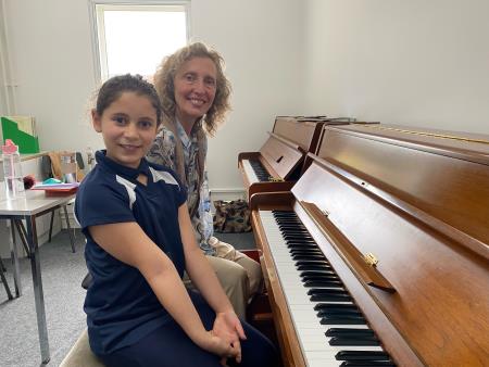 Bravo Ianthe! Grade 1 Piano success with Merit